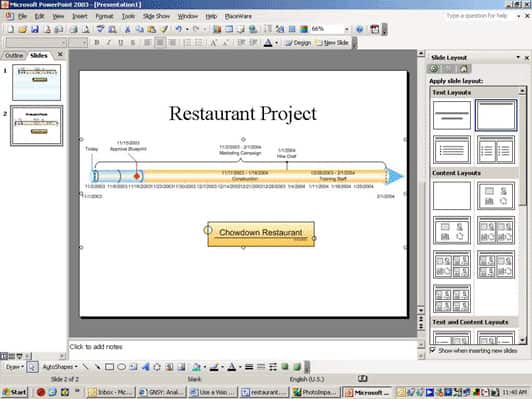 Visio in PowerPoint