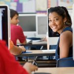 Students learn PowerPoint