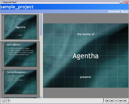 Rhapzode PowerPoint Compiler