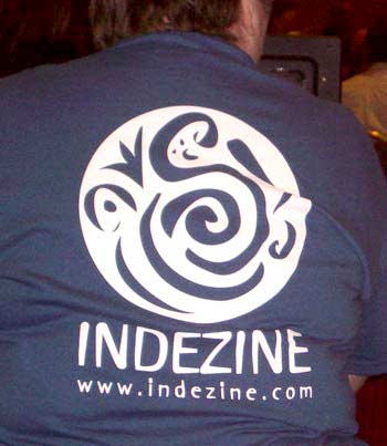 Tshirt with Indezine logo