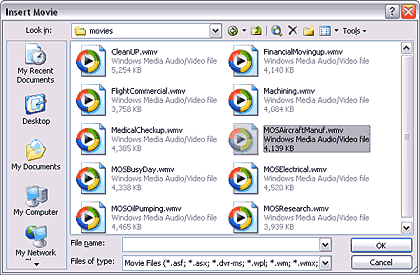 Insert Movies in PowerPoint