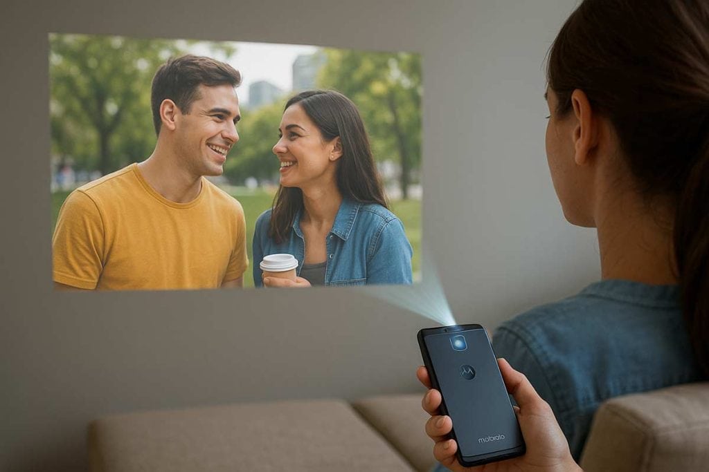 Smartphone Plus Projector