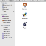 Create an Apple Keynote Shortcut on the Dock