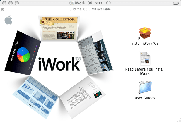 iWork Install