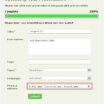 Enable Presentation Download on SlideBoom
