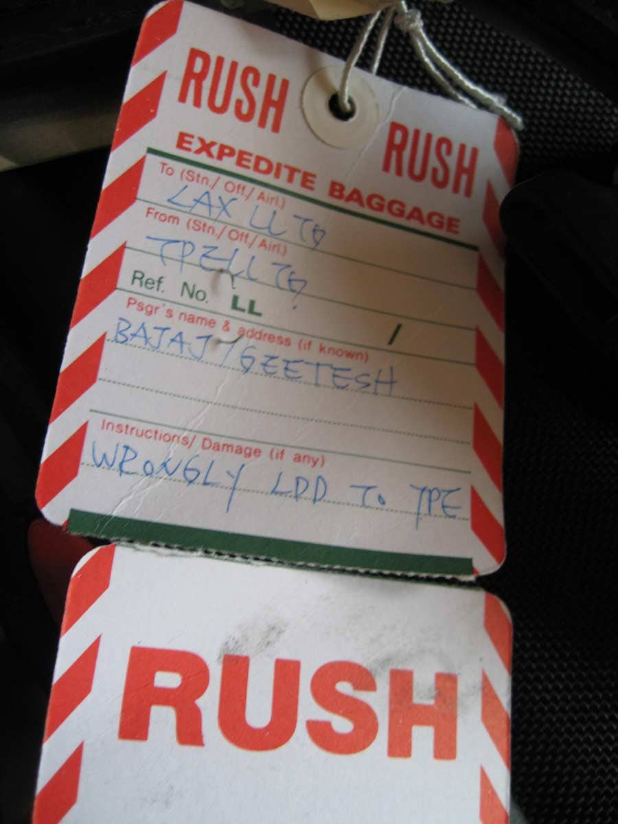 Rush Tag for Thai Airways