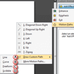 Drawing Custom Paths for Motion Path Animations in PowerPoint 2007, 2003, and 2002 for Windows