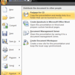PowerPoint 2007 to EXE
