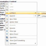 Outline Pane Options in PowerPoint 2007 for Windows