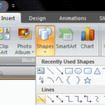Formatting Arrowheads for Line Shapes in PowerPoint 2007 for Windows