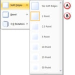 Apply Soft Edges to Shapes in PowerPoint 2007 for Windows