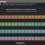 Rearranged Color Chips