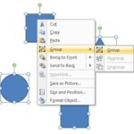 Grouping Slide Objects in PowerPoint 2007 for Windows