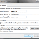 Encrypt with Password Option in PowerPoint 2007 for Windows