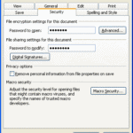 Encrypt with Password Option in PowerPoint 2003 and 2002 for Windows