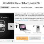 World’s Best Presentation Contest ’09 from SlideShare