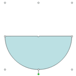 Creating Semi-Circles in PowerPoint 2003 for Windows
