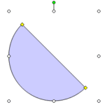 Semi-Circles Again in PowerPoint 2003 for Windows