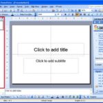 Slides Pane in PowerPoint 2003 for Windows