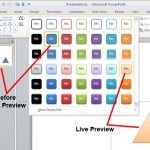 Live Preview in PowerPoint 2010 for Windows
