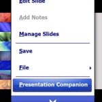 Using the Presentation Companion from PowerPoint Mobile