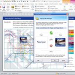 Building an Interactive Public Transport Map Application in PowerPoint