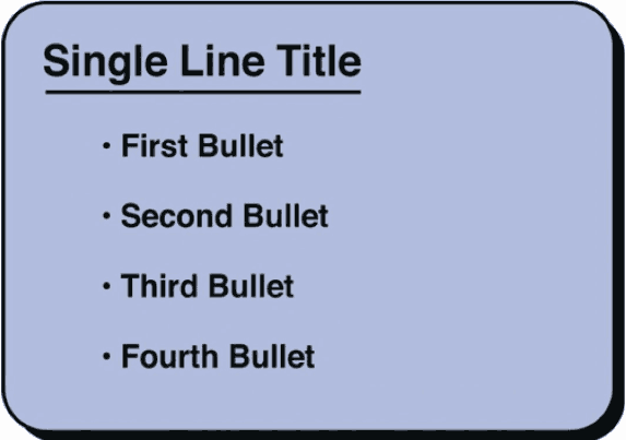 Effective bullet slide