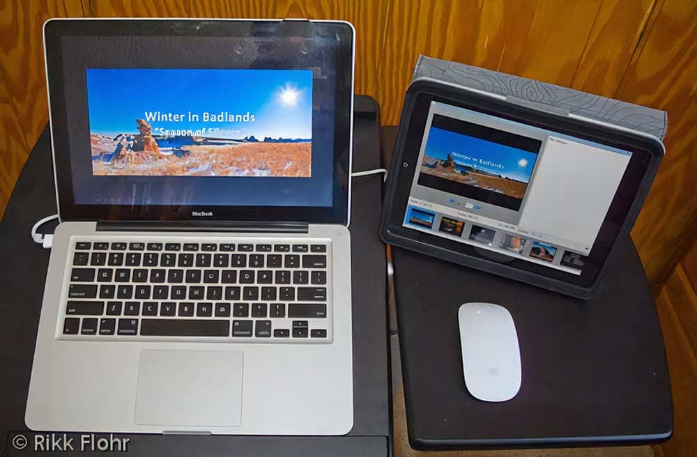 Rikk iPad as second monitor