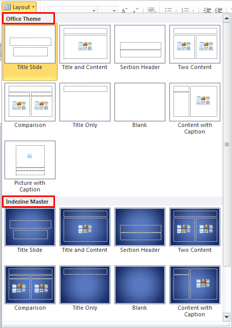 Add and Rename Slide Masters in PowerPoint 2010 for Windows
