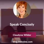 Speak Concisely by Claudyne-Wilder