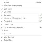 Status Bar in PowerPoint 2013 for Windows