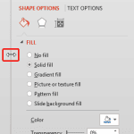 Format Task Panes in PowerPoint 2013 for Windows