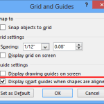 Smart Dynamic Guides in PowerPoint 2013 for Windows