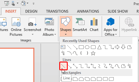 Learn PowerPoint 2013 for Windows: Drawing Lines
