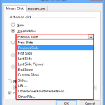 Learn PowerPoint 2013 for Windows: Hyperlinks for Action Buttons