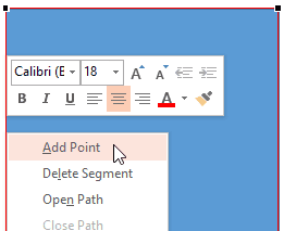 Learn PowerPoint 2013 for Windows: Add or Delete Points (Vertexes) for Shapes