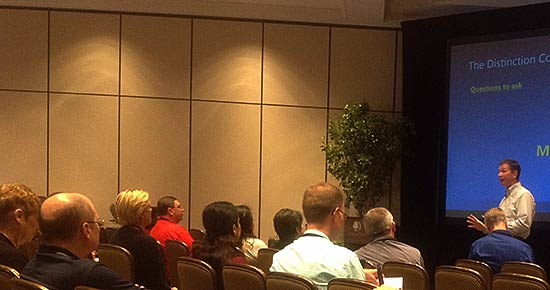 Jim Endicott at the Presentation Summit 2014