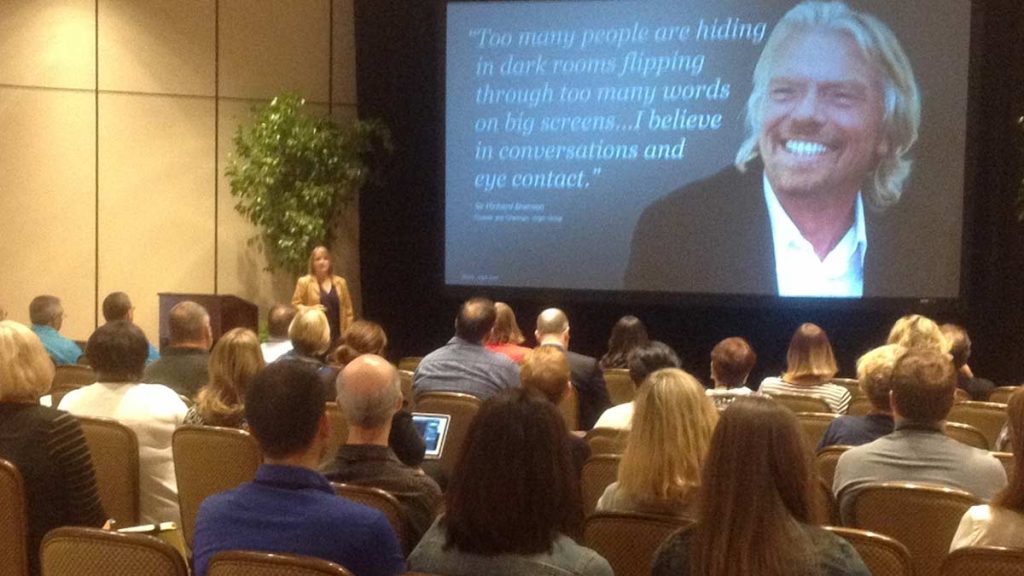 Patti at the Presentation Summit 2014