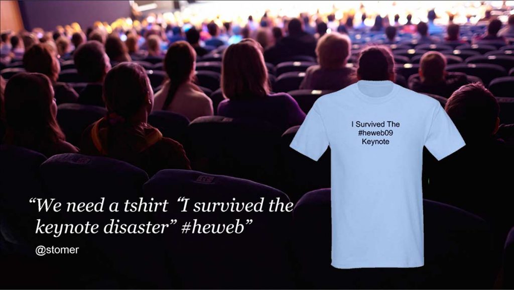 Survived the keynote