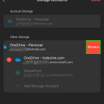 Manage and Remove Connected Services in PowerPoint for iPad