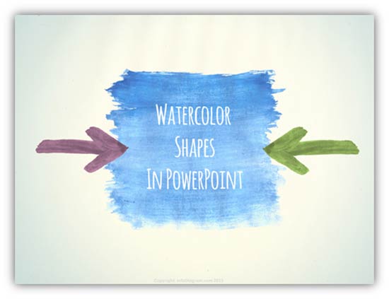Watercolor Title Slide in PowerPoint