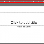 Rulers in PowerPoint 2016 for Windows
