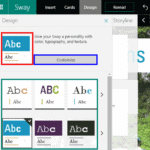 Designs in Microsoft Sway