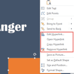 Editing Hyperlinks in PowerPoint 2013 for Windows
