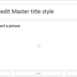 Formatting Picture Placeholders in PowerPoint 2016 for Windows