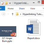 Link to Word Bookmarks from PowerPoint 2013 for Windows