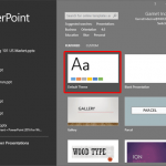 Set Standard 4:3 Aspect Ratio as Default in PowerPoint 2016 for Windows