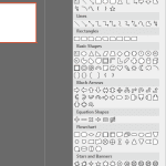 Types of Shapes in PowerPoint 2016 for Windows