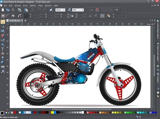 Advanced skills in Xara Photo & Graphic Designer