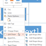 Adding New Shapes to Existing Organization Charts in PowerPoint 2013 for Windows